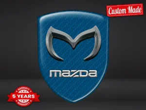 Mazda Banners Parabrisas Máximo Estilo Moderno Pro Resistente
